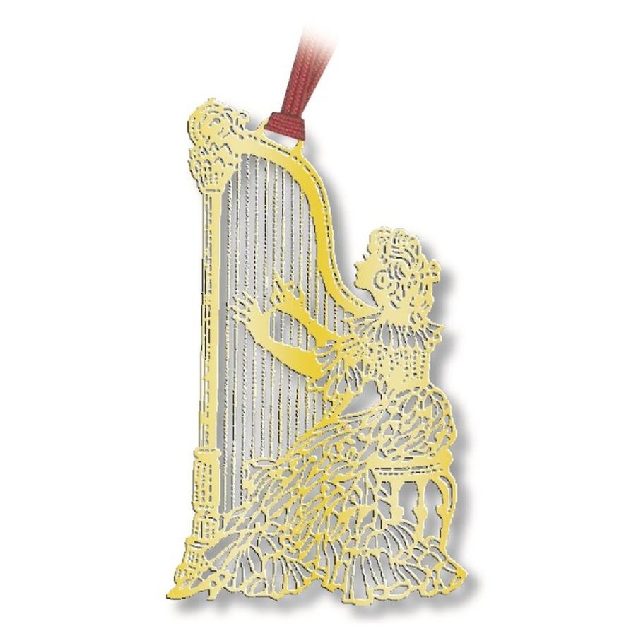 金のしおり「ハープを弾く少女」 | 