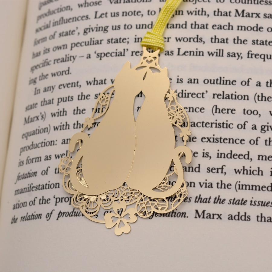 キャットブックマーク「猫とクローバーG」 |  | 01