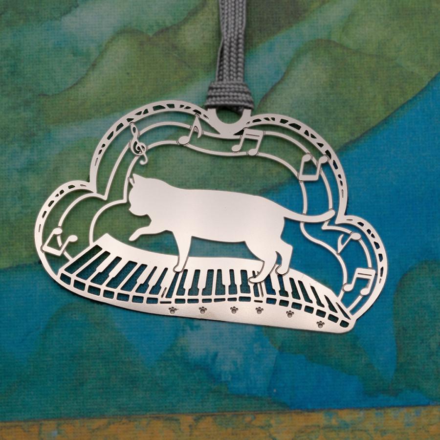 キャットブックマーク「猫と鍵盤S」 |  | 01