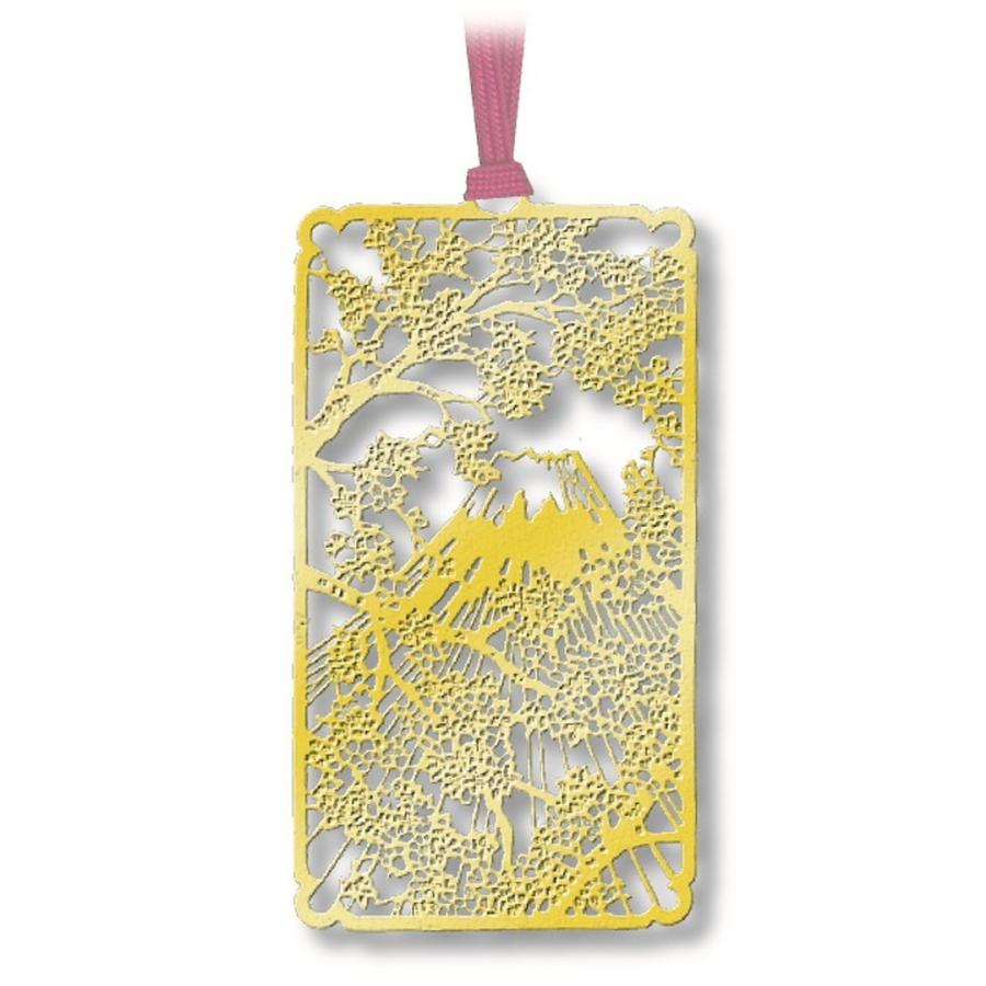 金のしおり「富士と桜」 | 