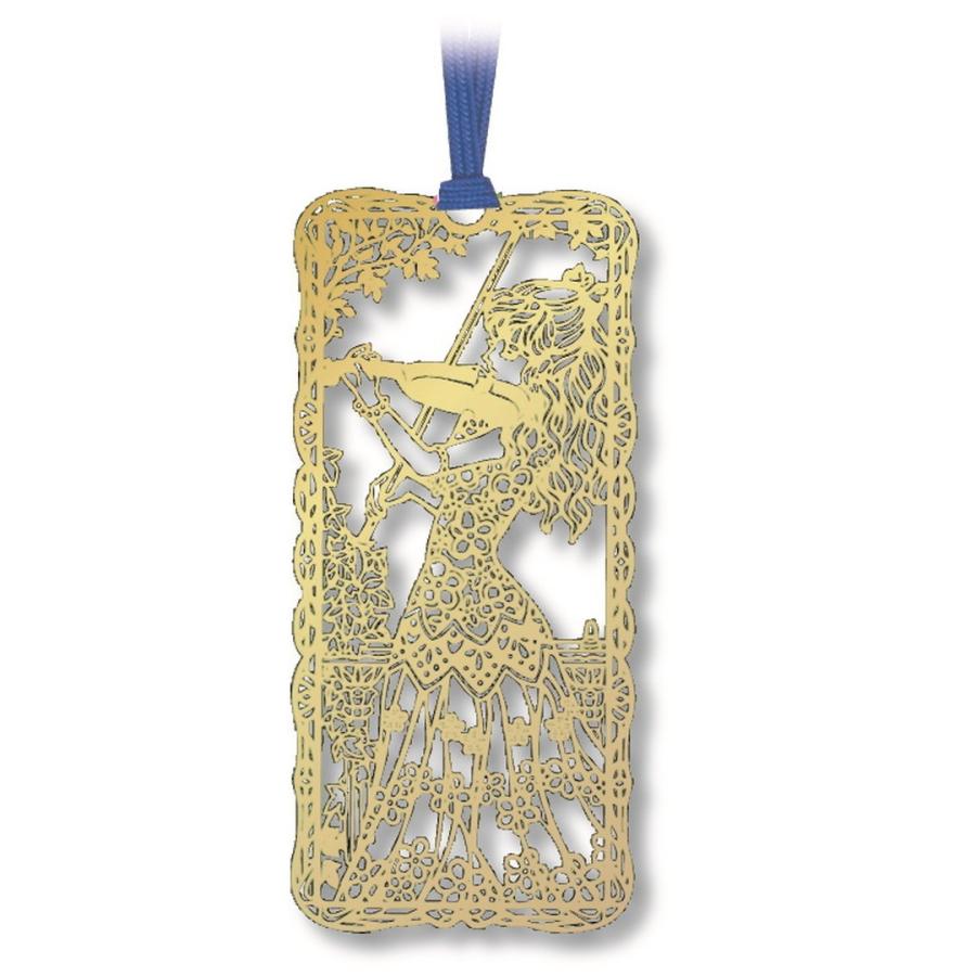 金のしおり「バイオリンを弾く少女」 | 