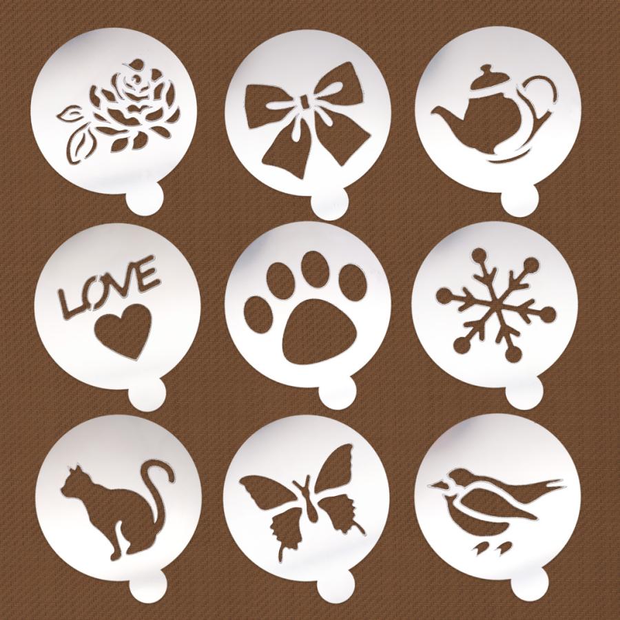 ラテアートステンシル「猫」 |  | 02