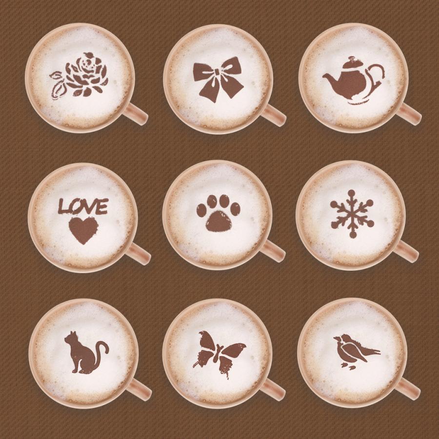 ラテアートステンシル「猫」 |  | 03