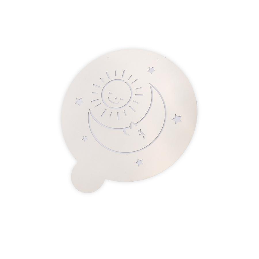 ラテアートステンシル「moon&sun」 | 