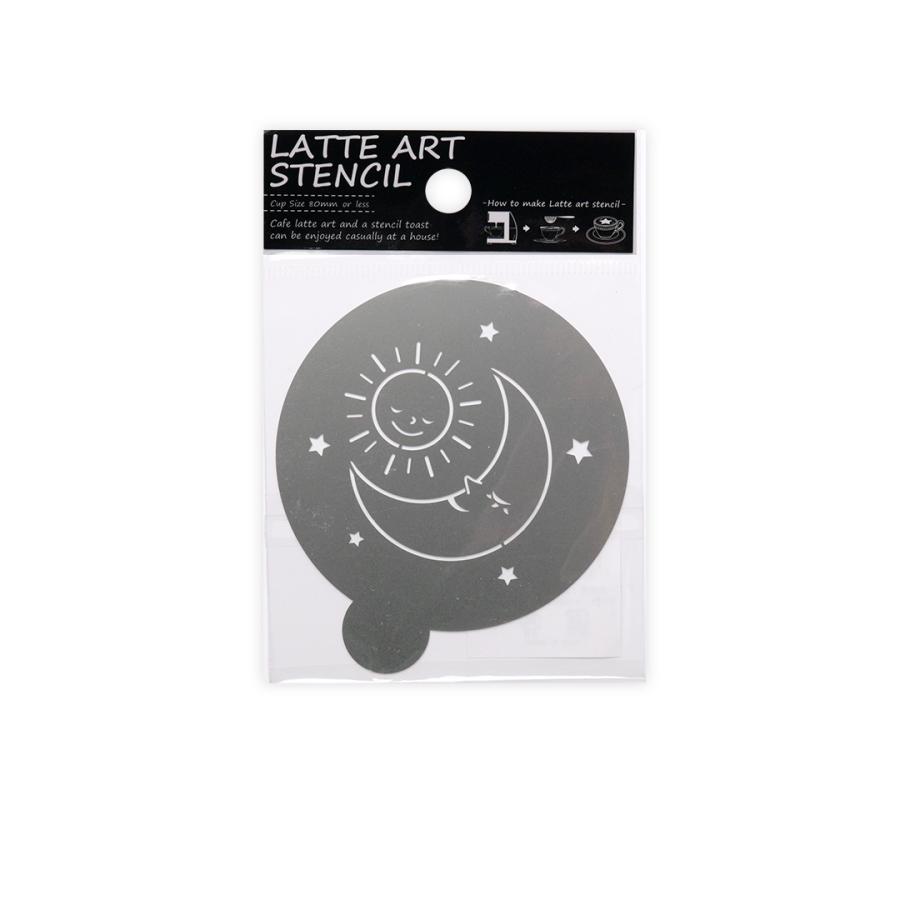 ラテアートステンシル「moon&sun」 |  | 01