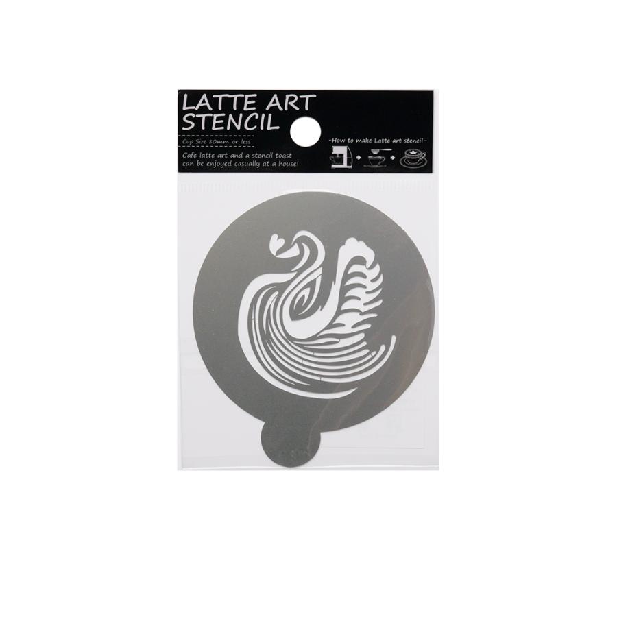 ラテアートステンシル「heartfulswan」 |  | 01