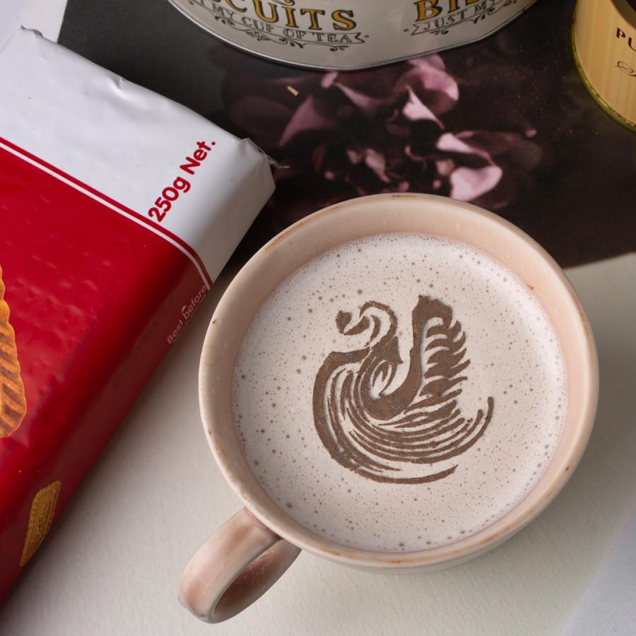 ラテアートステンシル「heartfulswan」 |  | 02