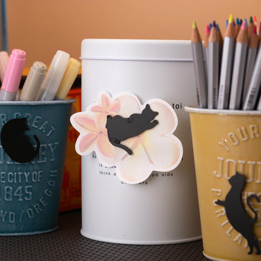 シルエットマグネット「くつろぎ猫」 |  | 01