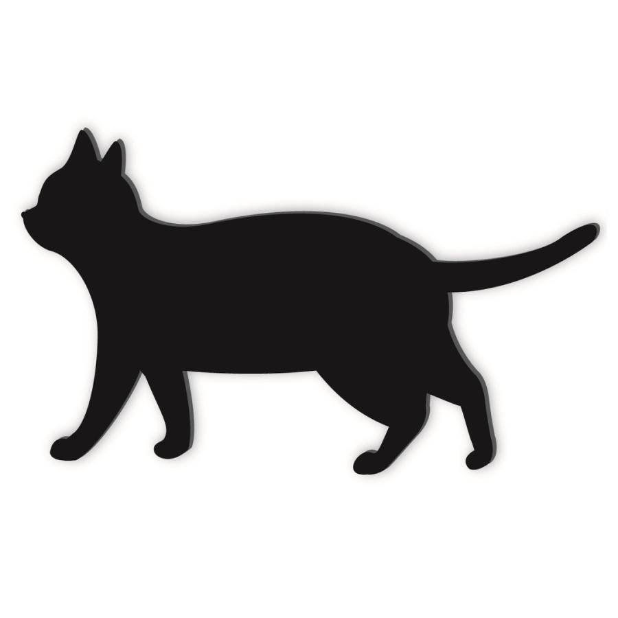 シルエットマグネット「散歩猫」 | 