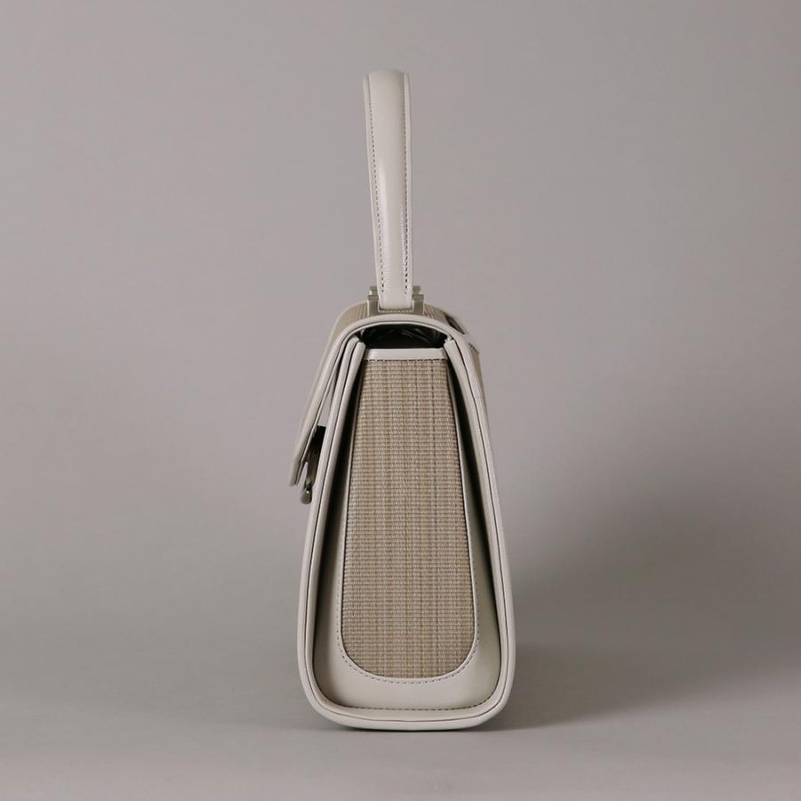 カラーホースヘアバッグ(グレイ) iw60027-002 グレーベージュ