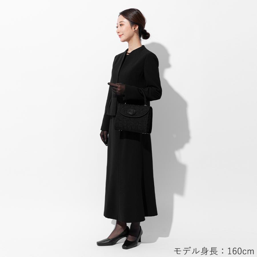 岩佐公式 直営店限定 フォーマルバッグ 日本製 大きめ 岩佐 布製 ブランド 米沢織 葬儀 お葬式 弔事 慶弔両用 かばん 黒 喪服バッグ 冠婚葬祭 法事 iw60185