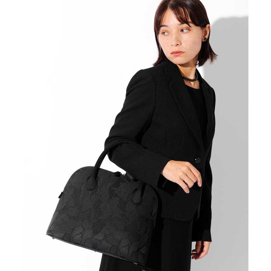 岩佐公式 直営店限定 フォーマルバッグ 日本製 大きめ 岩佐 布製 ブランド 米沢織 葬儀 お葬式 弔事 慶弔両用 かばん 黒 喪服バッグ 冠婚葬祭 法事 iw60450