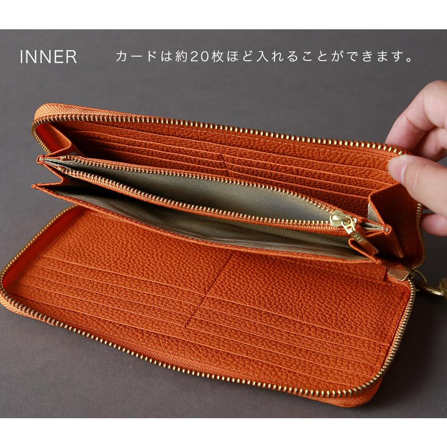 ラウンドファスナー長財布 kg-923 ROUND FASTENER WALLET メンズ 
