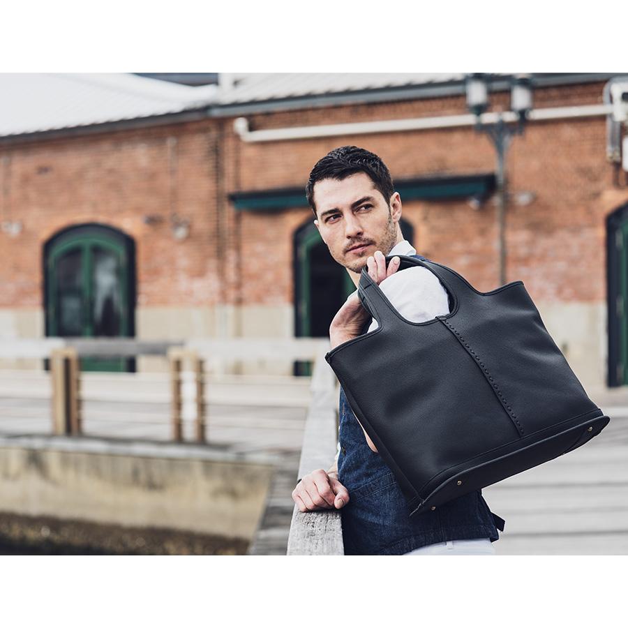 トキオトート ラージ km-160 TOKYO TOTE -large- メンズ レディース ユニセックス トートバッグ レザーバッグ レザートート ギフト 贈り物 プレゼントの画像