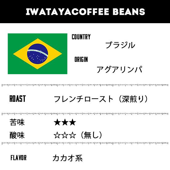 珈琲豆 コーヒー豆 ブラジル アグアリンパ 400ｇ （200ｇ×2パック） 粗挽き （ドリップマシンにおすすめ） 送料無料　スペシャルティコーヒー |  | 05