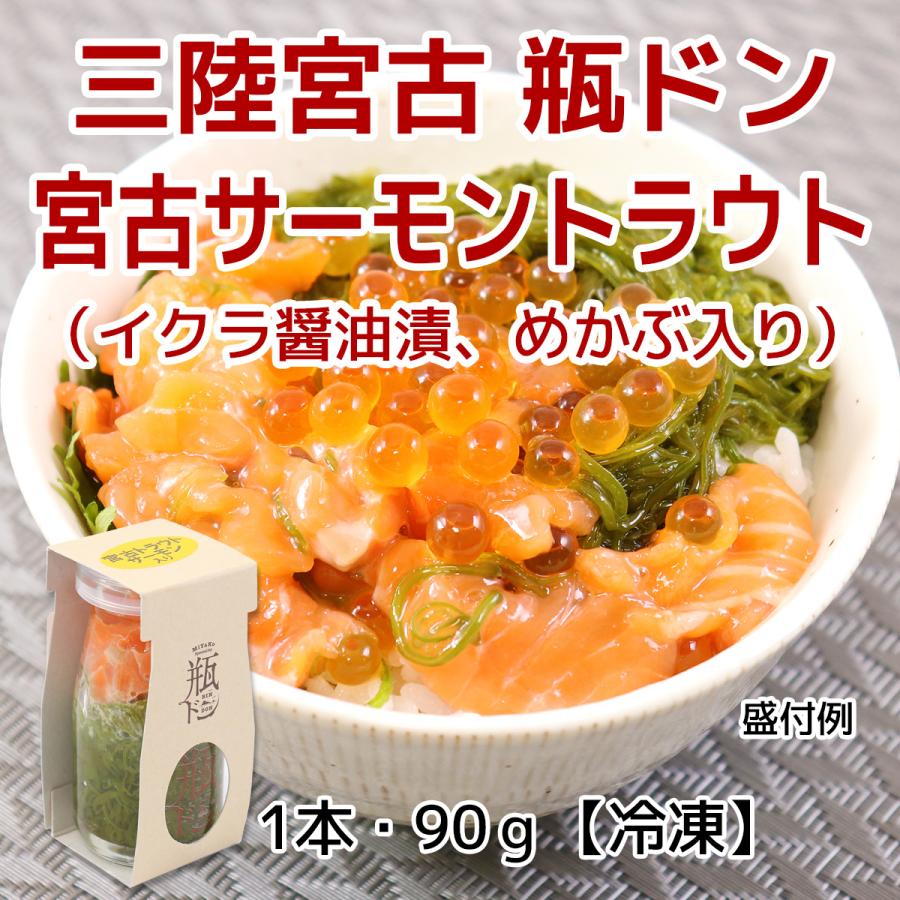 瓶ドン 岩手宮古名物 海鮮丼の具 6種セット（うにイクラ、イクラ