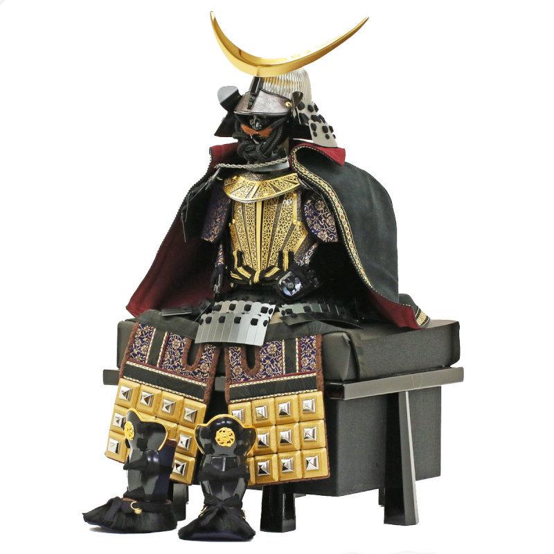 五月人形 初節句 雄山 コンパクト 鎧 鎧兜 鎧飾り 伊達政宗 子供の日 端午の節句 鎧平飾り 甲冑おしゃれ オシャレ ゲーム、おもちゃ 季節玩具