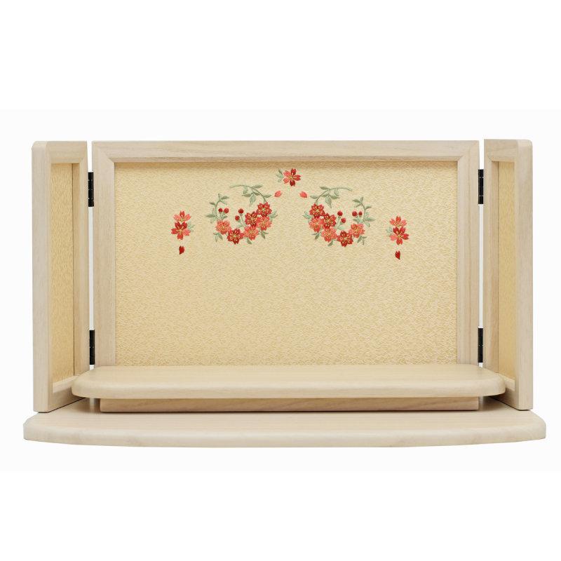 お値下げ 人形工房天祥オリジナル 雛人形 こひな 初花 誉勘商店の正絹・京都西陣織物 【RIZ1975057023】(69949円)