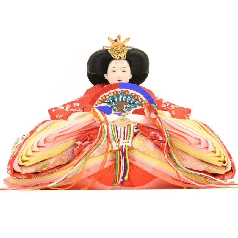 【２点セット】 ひな人形 雛人形 2019年 名入れ木札 収納飾り 吉徳 親王飾り 収納タイプ・収納型 【N1146084242】(40590円)