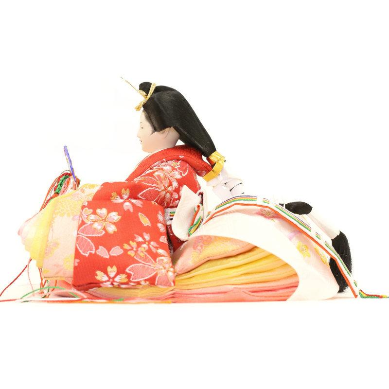 【２点セット】 ひな人形 雛人形 2019年 名入れ木札 収納飾り 吉徳 親王飾り 収納タイプ・収納型 【N1146084242】(40590円)