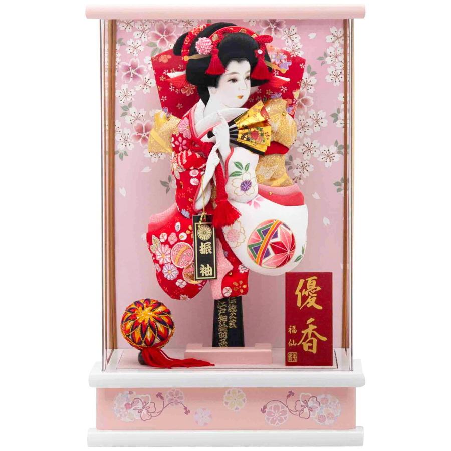 羽子板ケース飾り　優香 羽子板 2020年 新作 初正月 正月飾り 羽子板飾り ケース ケース飾り