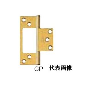 ニシムラ ARCH ステンレスフラッシュ丁番 No.4300-89mm GP金メッキ