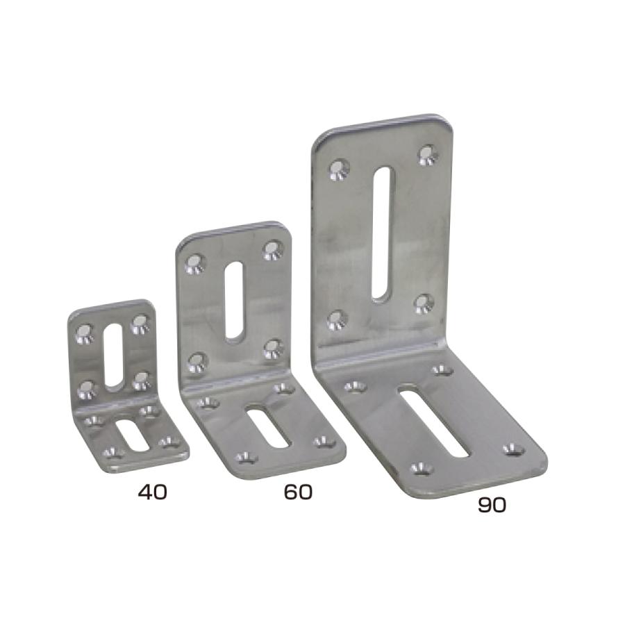 清水 NEWHIKARI ステンレス ワイドアングル 長穴タイプ 等辺