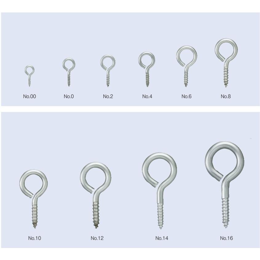 宮川公製作所 アンテナ印 ステンレス ヒートン 全長29mm AS-3-6 200本