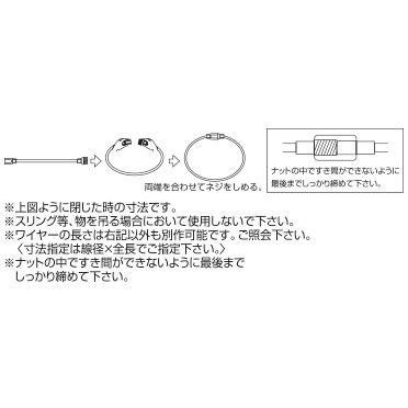 水本機械製作所 ステンレス ワイヤーキャッチ 2mm CW-2050 20個 水本機械製作所 ステンレス ワイヤーキャッチ 2mm CW-2050 20個