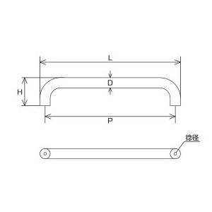 水本機械製作所 ステンレス 片面ドア取手 32mm M8 HOB-32-600 1 水本機械製作所 ステンレス 片面ドア取手 32mm M8 HOB-32-600 1