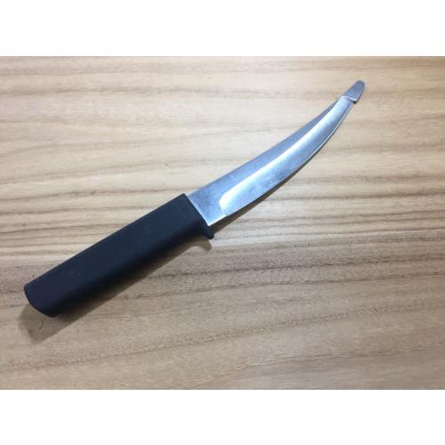 本職用 解体包丁 ステンレス 腸サキ包丁 ゴムグリップ * : 岩内金物店