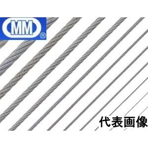 ワイヤー　9mm 200m 水本機械製作所 ステンレス ワイヤーロープ 9mm×200m巻 W19-9 メーカー