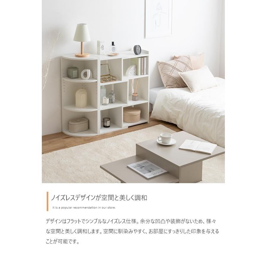 伸縮ラック 幅40〜75cm 奥行28cm 高さ85cm オープンラック シンプル おしゃれ 棚 カウンター下収納_4