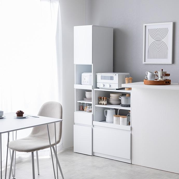 キッチン収納 隙間収納ラック 幅32cm 奥行45cm スリム おしゃれ