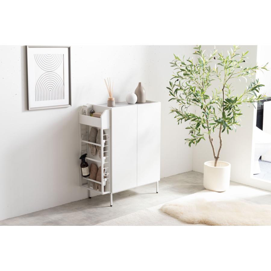 ラック付き キャビネット 幅70cm 高さ90cm : 伊和屋 - 通販 - Yahoo