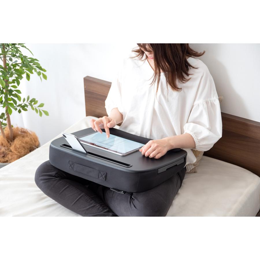 新品/ダイハツ/ノベルティグッズ/クッションテーブル/7点おまとめ Amazon.co.jp: サンワダイレクト 膝上テーブル クッション 幅54cm 軽量
