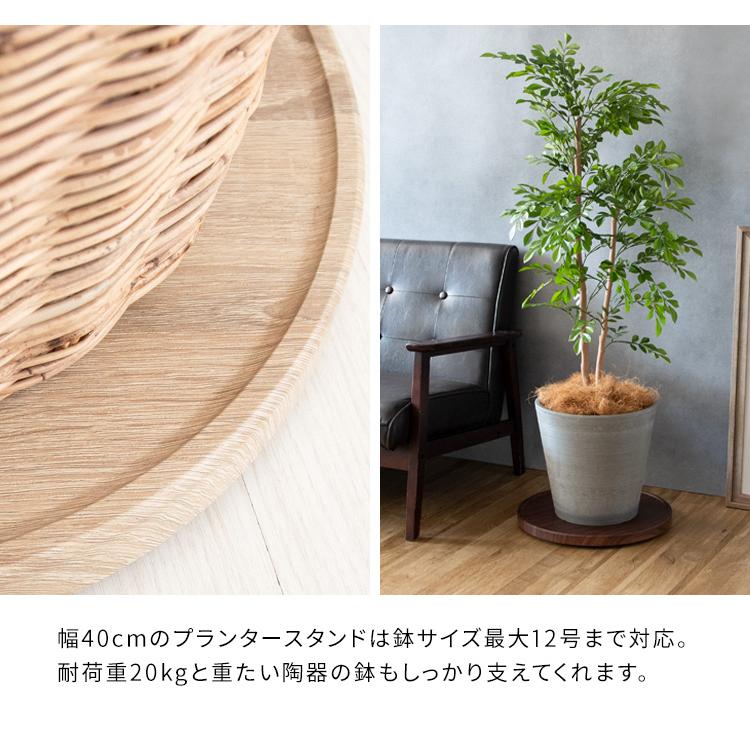 プランタースタンド 幅40cm 観葉植物 移動 植木鉢台 12号 隠しキャスター 台 大理石柄 |  | 14