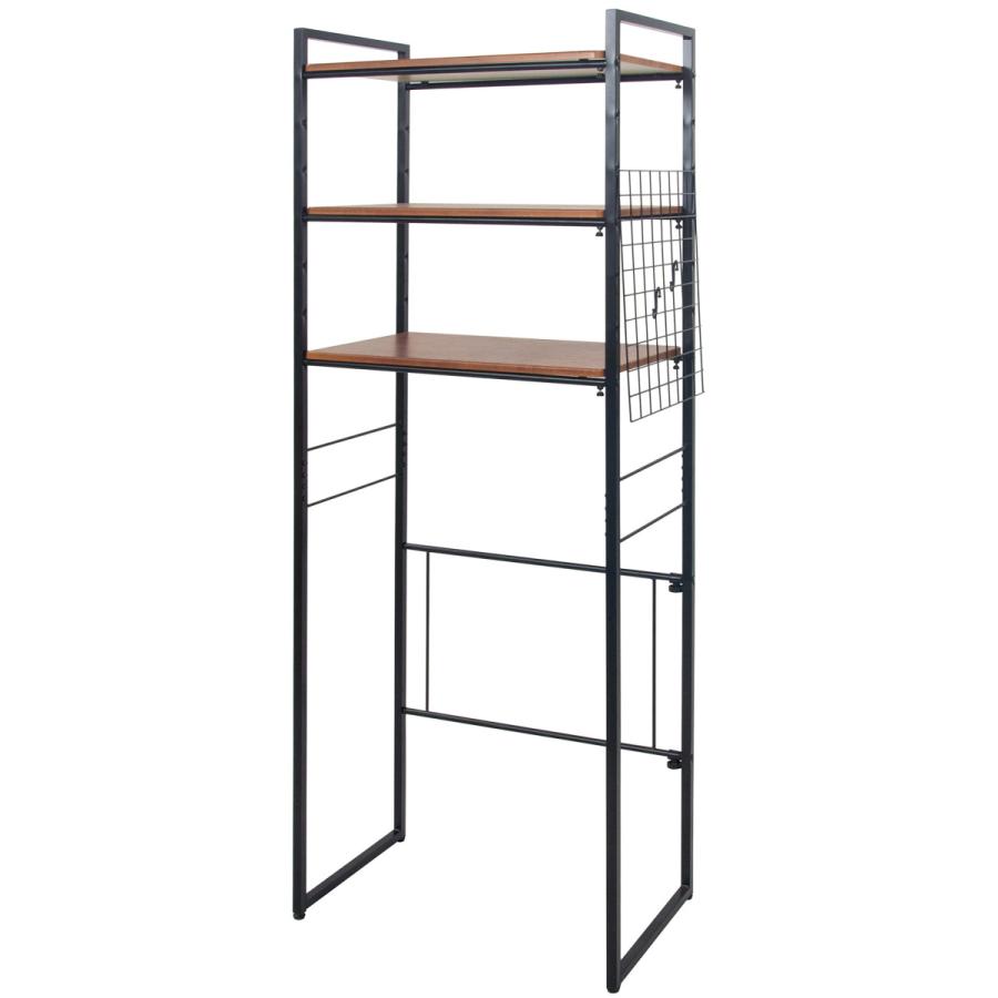 マルチラック 冷蔵庫上 洗濯機上 安定感 横幅66.5〜90cm 伸縮タイプ