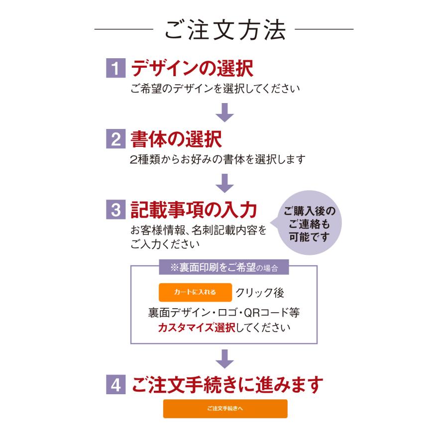 印刷イメージ確認あり！和風名刺 名刺印刷 名刺作成 シンプル 名刺 作成 印刷  校正無料 b038 片面印刷 | ブランド登録なし | 06