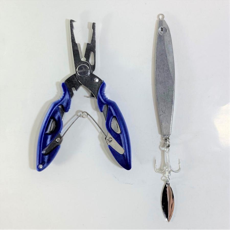 ブレードフック 4# 1個 シルバー トレブルフック スピンテイル 青物 ブリ サワラ サゴシ 釣り |  | 04