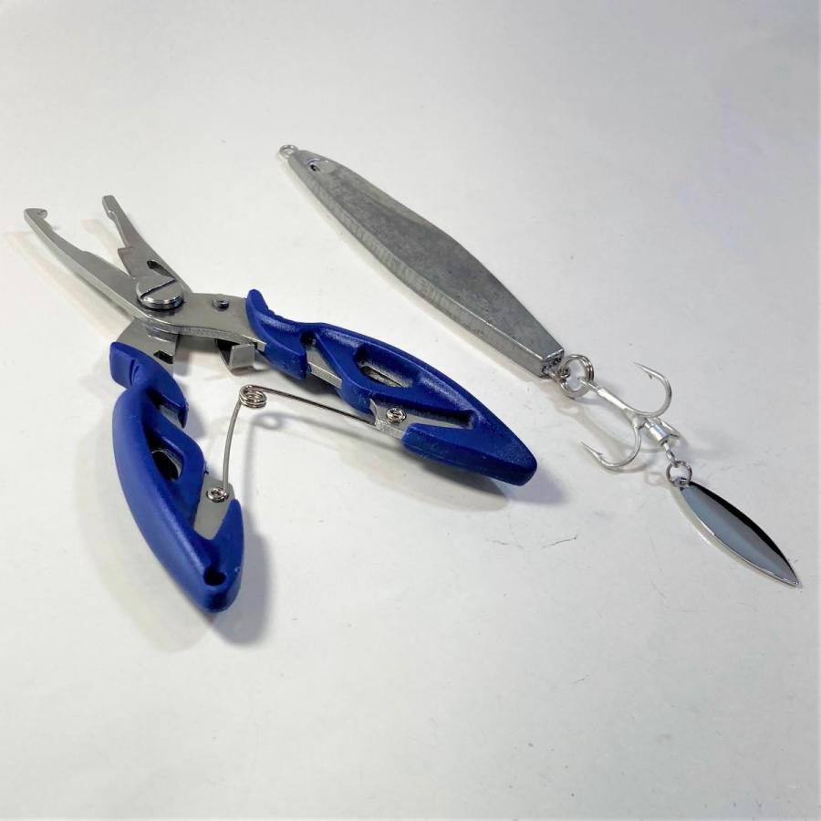 ブレードフック 4# 1個 シルバー トレブルフック スピンテイル 青物 ブリ サワラ サゴシ 釣り |  | 05