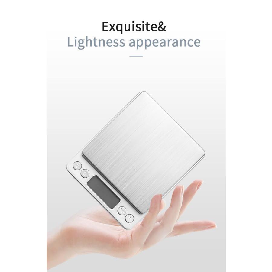 デジタルスケール 0.1g単位 3000gまで 軽量コンパクト 日本語説明書付き 持ち運び可能 送料無料 ポッキリポイント 解消 |  | 04