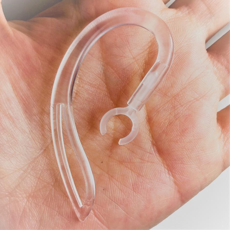 イヤーフック角度付き　透明　左右1セット　ワイヤレスイヤホン落下防止　シリコン  ポイント消化 送料込 送料無料 |  | 02
