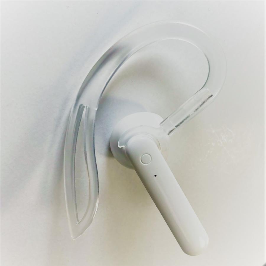 イヤーフック角度付き　透明　左右1セット　ワイヤレスイヤホン落下防止　シリコン  ポイント消化 送料込 送料無料 |  | 03
