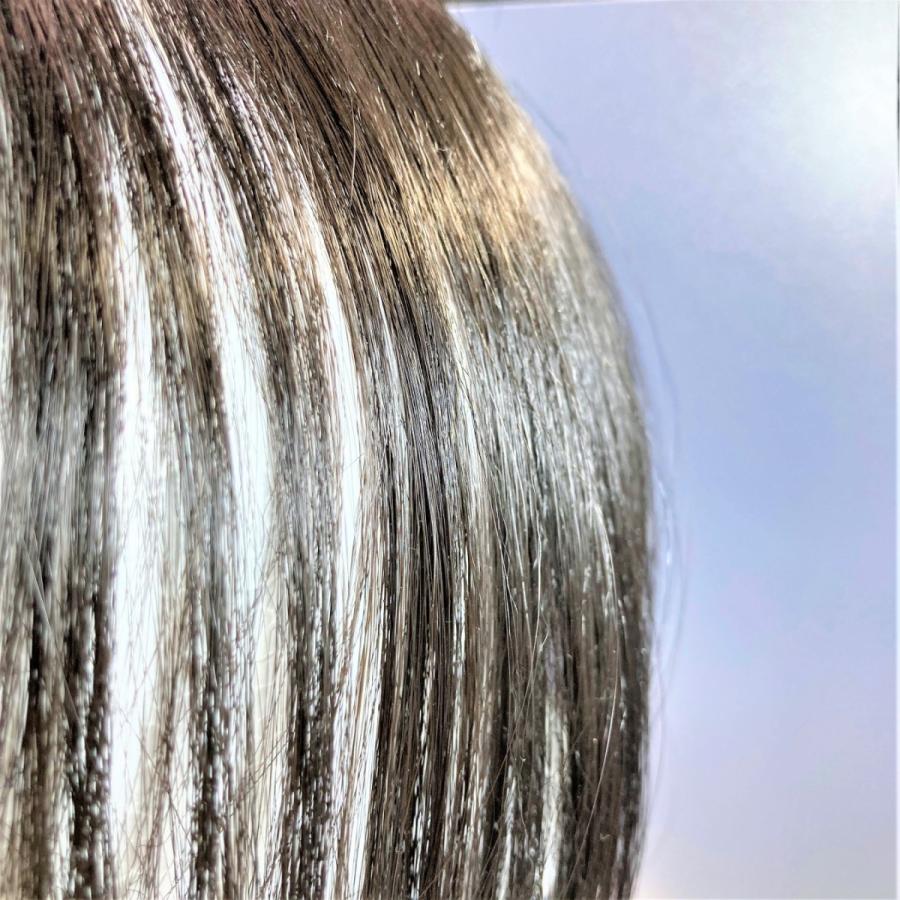 ポイントウィッグ ブラック 部分 トップカバー かつら 頭頂部 カバー 自由にカットできるカツラ |  | 07