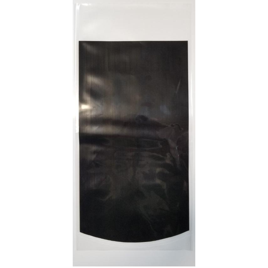 観賞魚用 丸底袋 裏面黒印 0.06x260x550(mm) 　200枚　底角丸袋　透明袋 qulp-27B | 