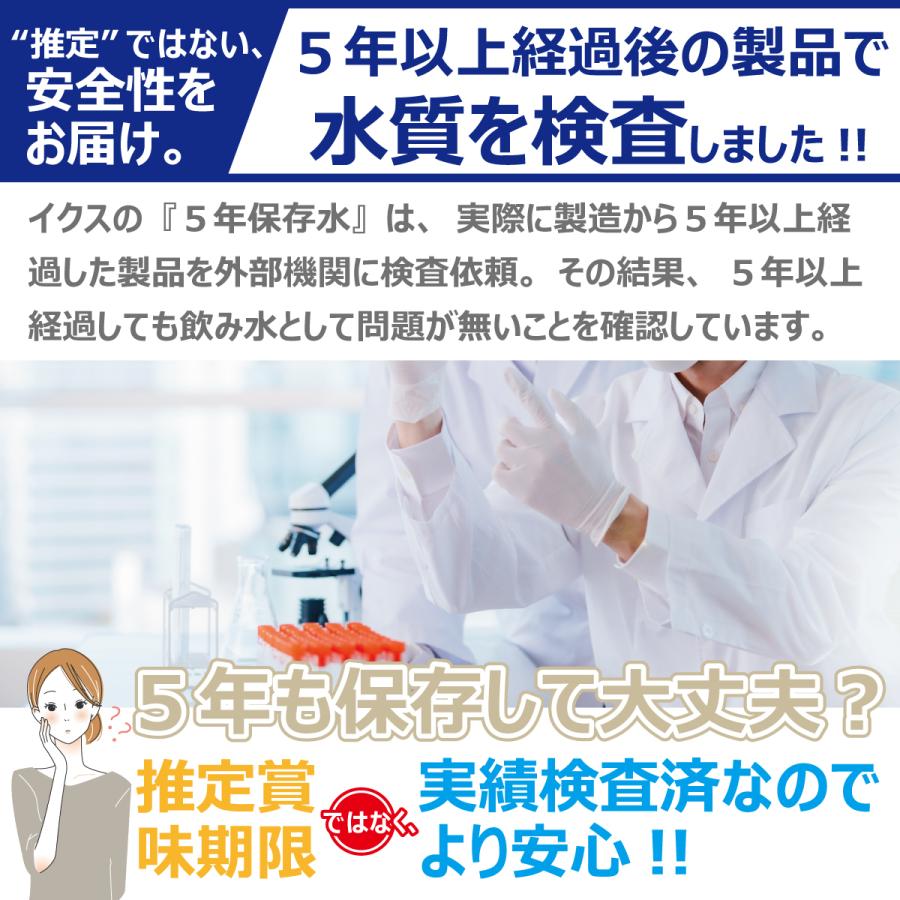 保存水 5年 天然 シリカ 82mg/L 含有 災害 備蓄用 志布志の自然水 500ml×24本 送料無料 備蓄水 非常用 PFAS 水質検査 | ブランド登録なし | 06
