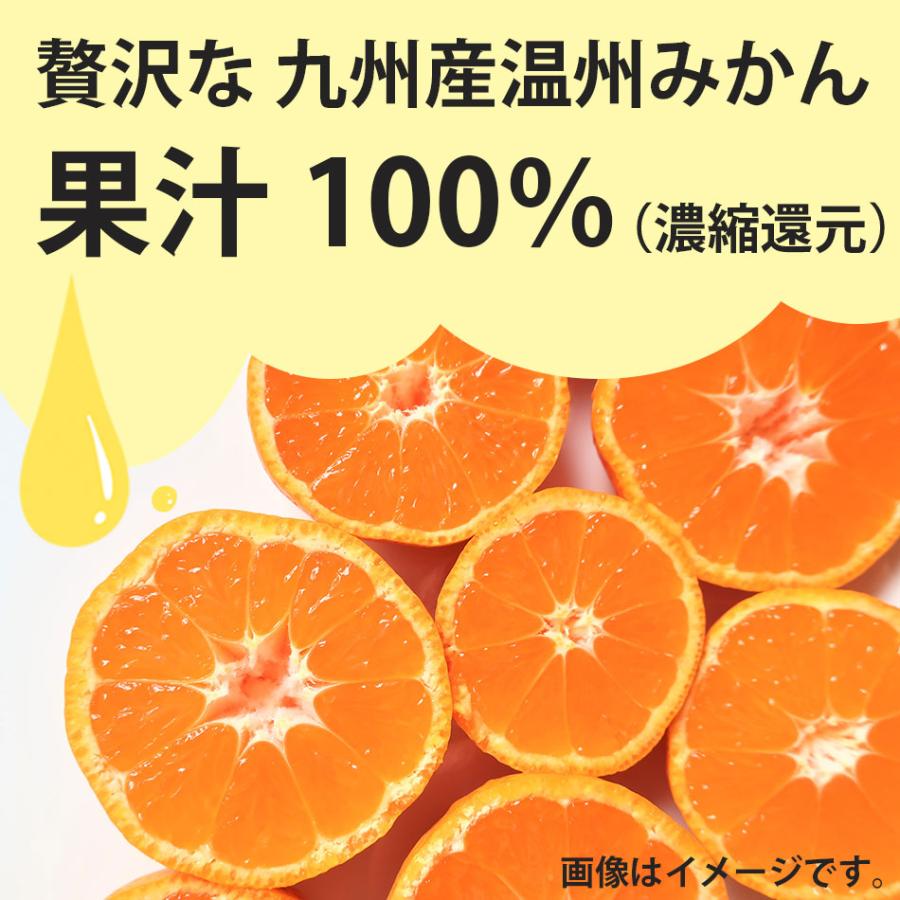 ジューシー JA熊本果実連 みかんジュース 果汁100％ 125ml×72本