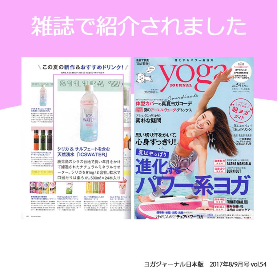 シリカ水 91mg/L イクスウォーター 555ml ペットボトル 24本