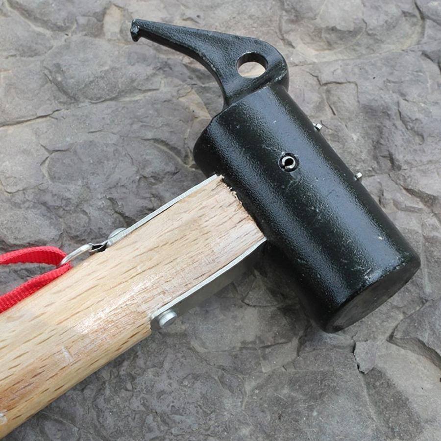 【送料無料】ペグハンマー テント タープ 張り キャンプ ハンマー アウトドア ヘッドスチール |  | 01